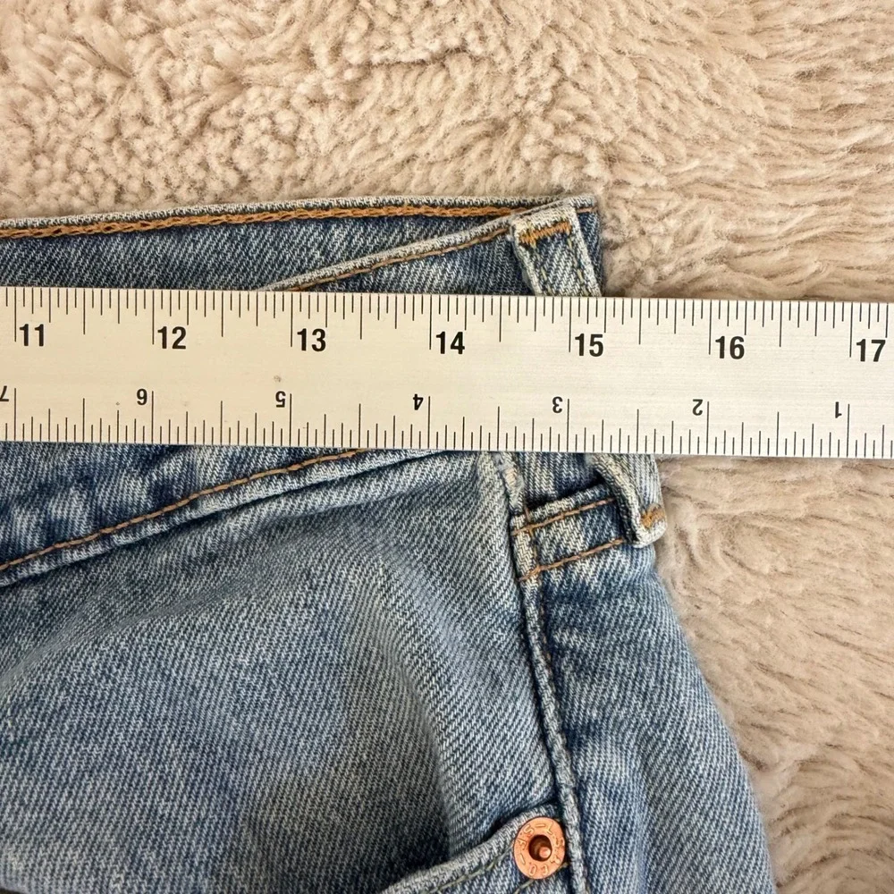 Levis 514 Straight Fit Jeans Mens 32x32 Blue Denim Stretch Cotton Blend 1673‎
